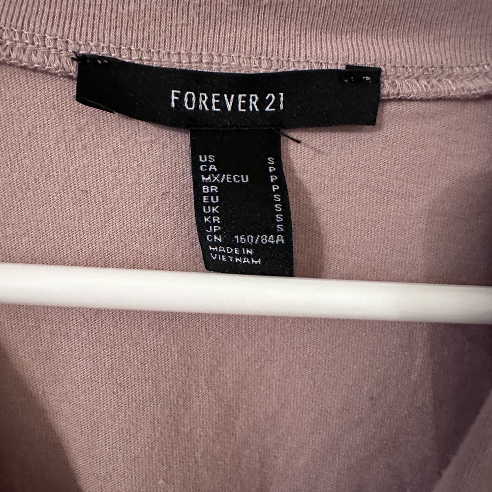 NWOT!! Tan crop top from forever 21, never worn! Super soft and cute! - Picture 2 of 3